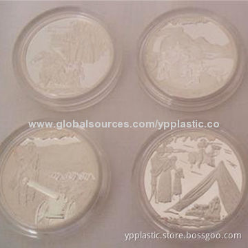 Coin Packaging Box, PVC/PET/PETG/PS/PP Material Available, 15-year Gold Manufacturer